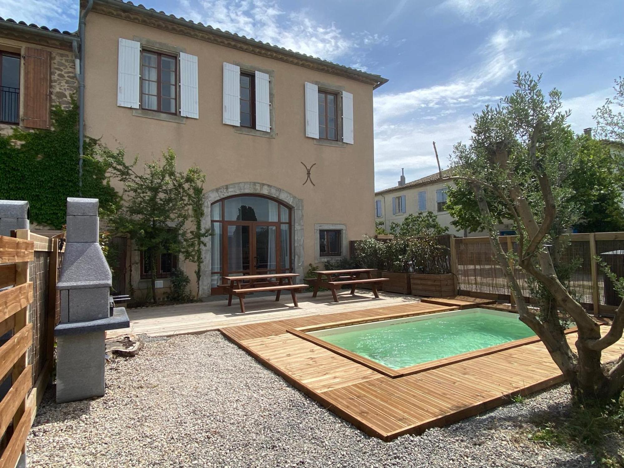 Maison, Canal Du Midi Piscine Homps  Exterior foto